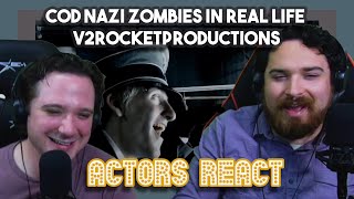 COD Nazi Zombies in Real Life | V2rocketproductions | First Time Reaction