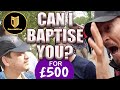 Christian Missionary Tries To Baptise Mansur For £500 | Speakers Corner | Hyde Park