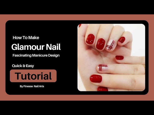Showcase Your Glamour with Rose Gold Burgundy Nails | Copper nails designs,  Maroon nail designs, Burgundy nails