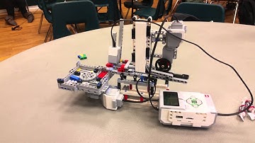 Ev3 color sorting robot