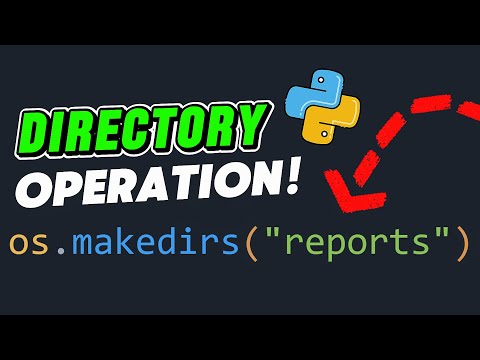 Lesson 4 – Python File Handling: Creating Folders and Writing Files with OS Module