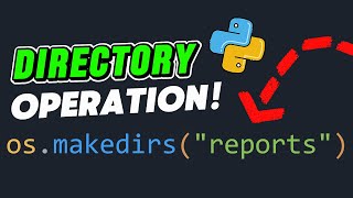Lesson 4 – Python File Handling: Creating Folders and Writing Files with OS Module