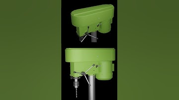 drilling machine  #shorts #3danimation #blend3d