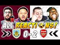 Epic Arsenal Win! Fans & Rivals React to 2-0 Victory Over Burnley ⚽