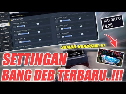 SETTINGAN DAN SENSITIVITAS TERBAIK COD MOBILE - PASTI JARANG TUMBANG..!!! - COD Mobile Indonesia