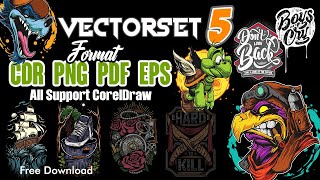 Gratis Vector Set 5 Format CDR EPS PNG PDF Gratis Vector Set 5 Format CDR EPS PNG PDF
