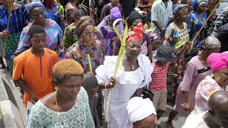 شاهد: المسيحيون في نيجيريا يحتفلون بأحد الشعانين