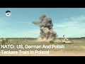 Nato holds military exercise in poland over 2000 of polish american and german attending