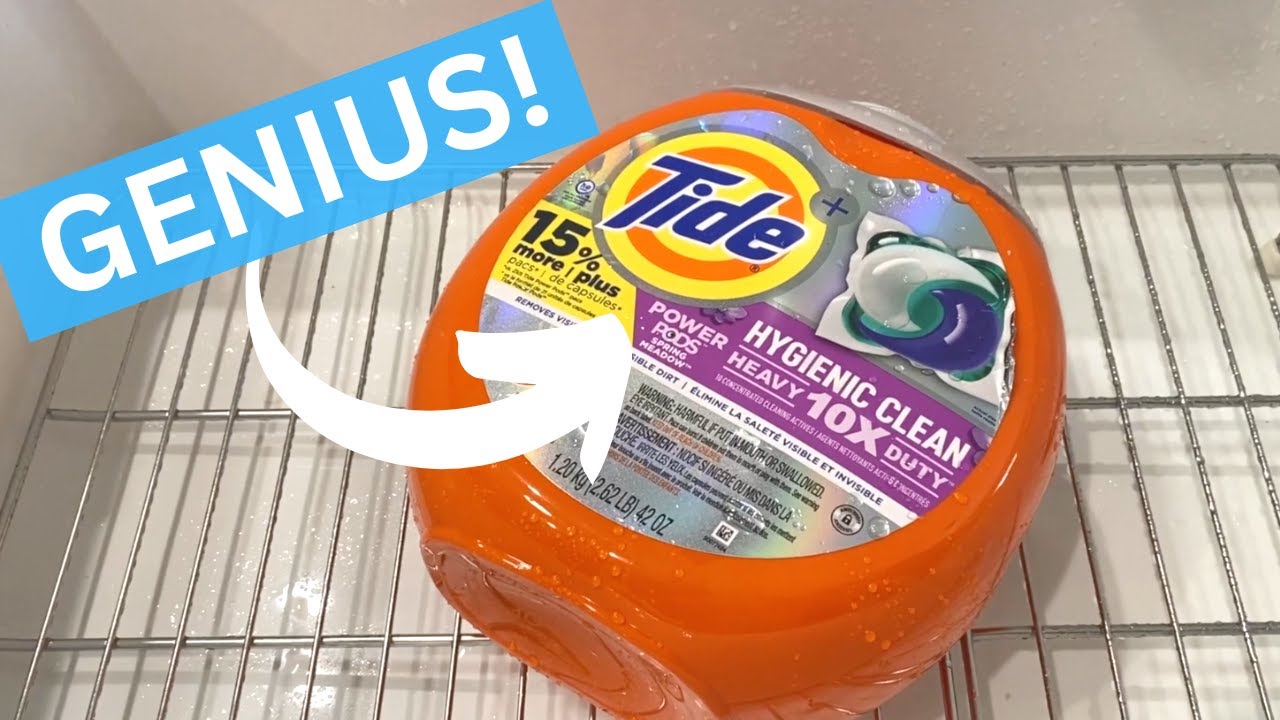 Save your empty Tide Pod containers for this brilliant hack! YouTube