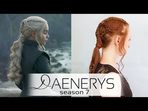 Game of Thrones Daenerys Dragonstone Braided Ponytail Hairstyle