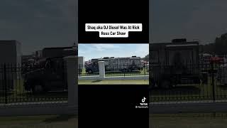 Shaq aka DJ Diesel Was At Rick Ross Car Show