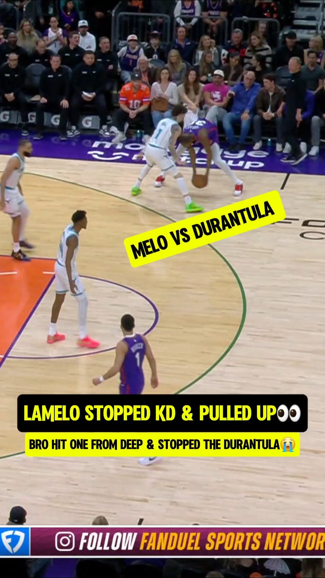 LaMelo putting it on KD?