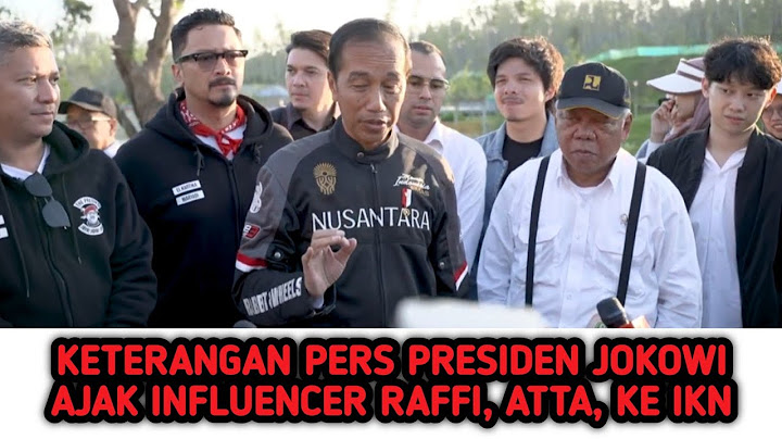 Keterangan Pers Presiden Jokowi Terkait Kawasan IKN #jokowi #presiden #raffiahmad #attahalilintar