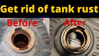 How to clean a Rusty Gas Tank