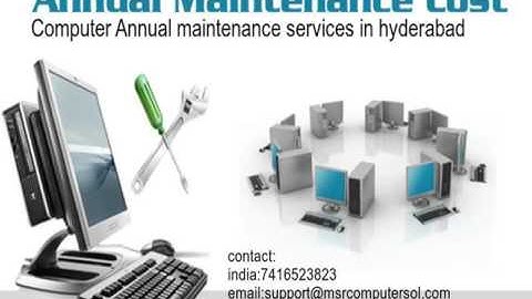 Annual Maintenance Contract Service in Hyderabad | Computer AMC Services in Hyderabad