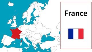 Learn the countries of Europe in French