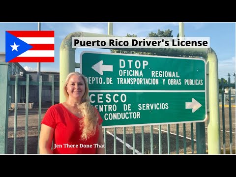 Puerto Rico Driver License | Living in Puerto Rico