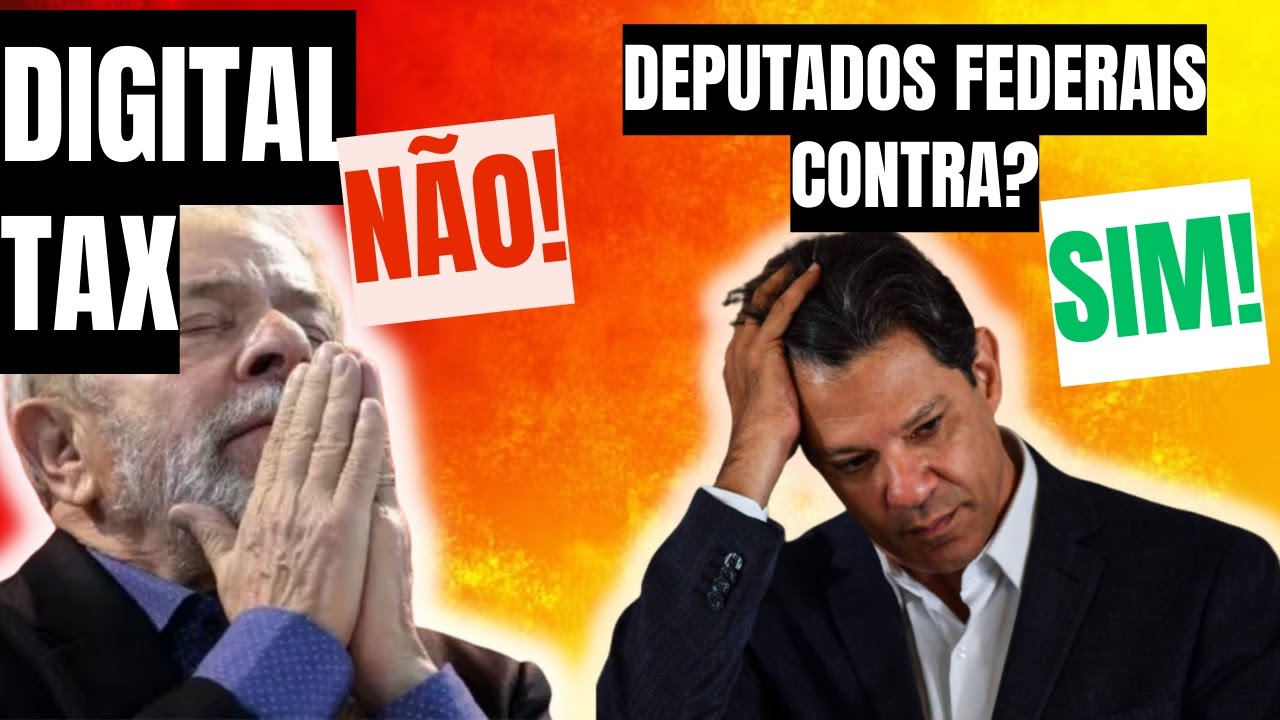 Deputado Federal Bate de Frente Com Lula e Haddad contra Digital Tax!