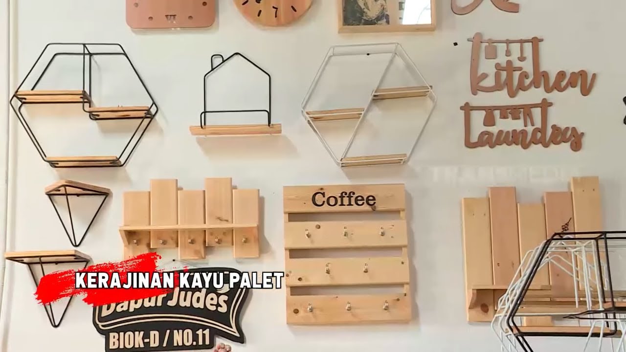 Aneka Kerajinan Kayu Palet Yang Unik | RAGAM INDONESIA (01/09/21)