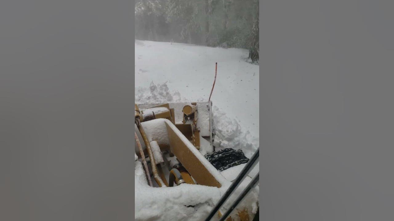 snow plowing 2023 Crestline, CA YouTube