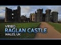 VR180 / Raglan Castle, Wales, UK (Shot on the Vuze XR)