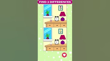 Finde 3 Unterschiede! #391