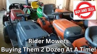 Buy & Sell 24 Rider Mower Lawn Tractors OMG what have we gotten ourselves into?!?