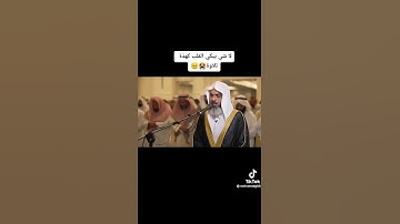 قرائة مبكية لسورة القيامة | القارئ عمر عبدالله سلطان