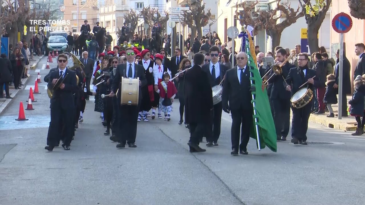 Sant Antoni 2020: Tres Tombs -  El Perelló