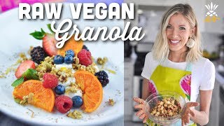 If you've got the munchies and you're craving something crunchy, this
plant-based, protein-rich, omega-3 packed treat is just for you!
granola perfect...