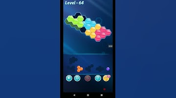 BLOCK HEXA PUZZLE LEVEL 64 ANSWERS REGULAR A LEVEL PACK