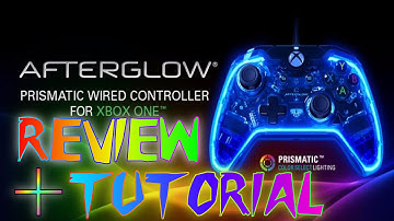 PDP Afterglow Prismatic Controller for #XboxOne review & tutorial