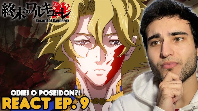 POSEIDON VS KOJIRO - React Record of Ragnarok EP. 11 (Shuumatsu no Valkyrie)  