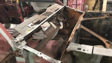 67 Mustang cowl removal, planning firewall removal - Part 3
