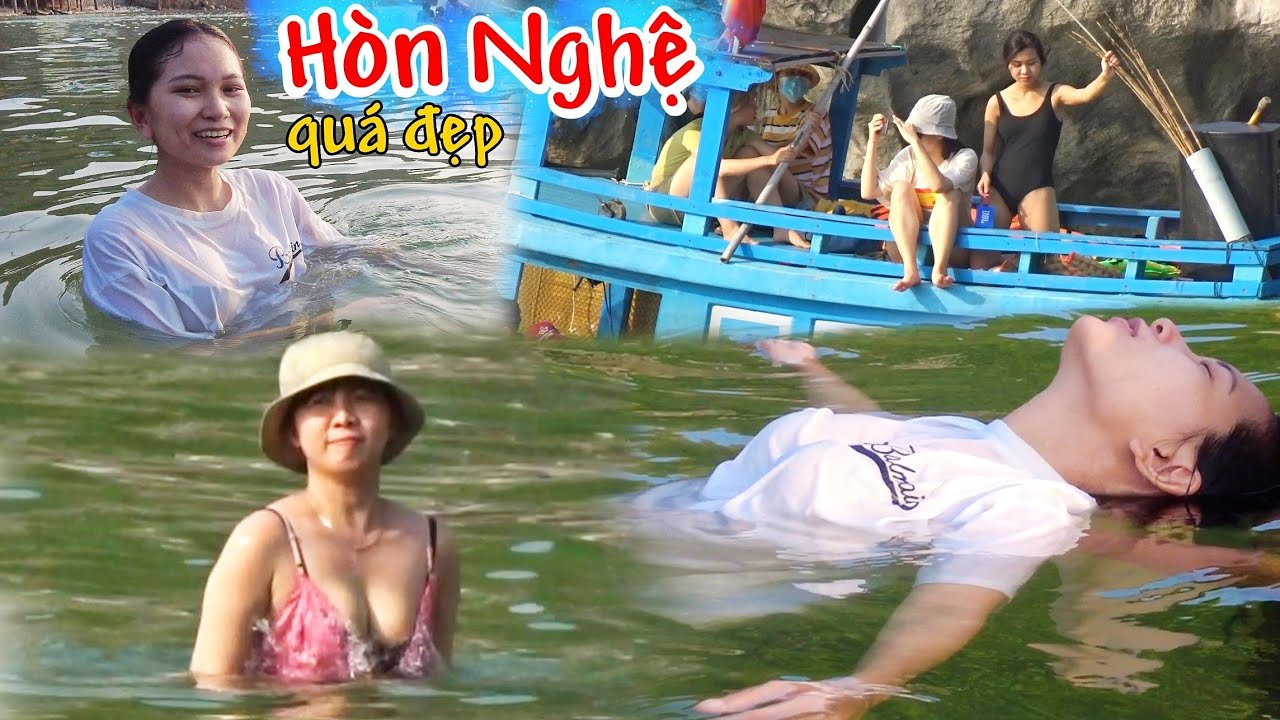 bai tam hoa binh  Update New  Hành trình ra Hòn Nghệ Kiên Giang tắm biển quá đẹp quá sạch