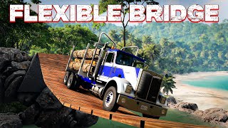 BeamNg Drive | Flexible  Bridge | @GameXplain2.o