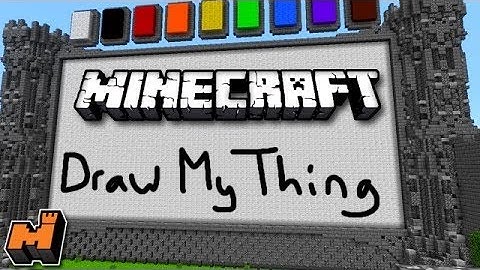 Minecraft Minigame! | Draw My Thing | [1?]