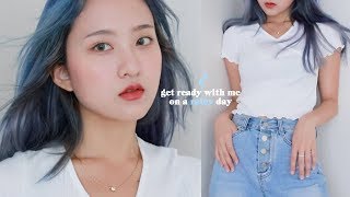 ENG) 비오는 날☔️ 같이 준비해요! GRWM on a rainy day