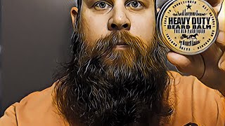 Beard Balm Review | Honest Amish | Heavy Duty Beard Balm