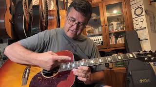 Gibson SJ-Deluxe 70-74 Restored and REBRACED
