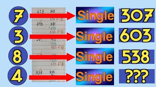 See this! 3up single number (GIVEAWAY) 16-03-2021 | Thai lottery result today |Thai lotto total pass