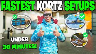 FASTEST Way to Finish All KORTZ CENTER HEIST Setups, Preps, & Scope Out in GTA 5 Online