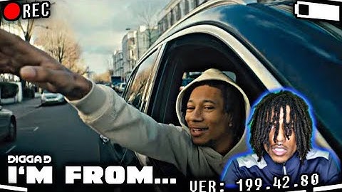 AMERICAN REACTS TO UK DRILL: Digga D - I’m From… (Official Video)
