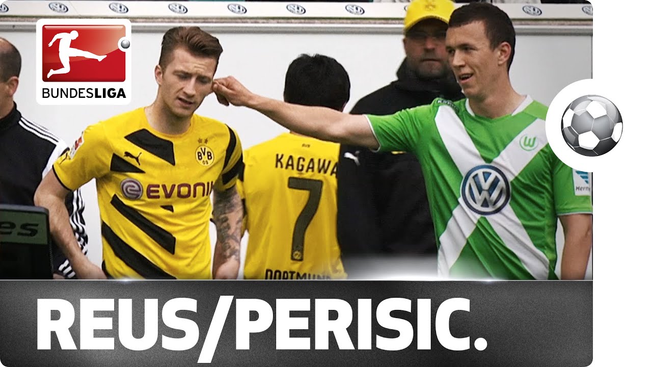 Cheeky Perisic - Reus Gets his Ear Tugged by Former Teammate