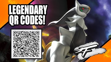 LEGENDARY POKÉMON QR CODE! (XY AND ORAS ONLY!)