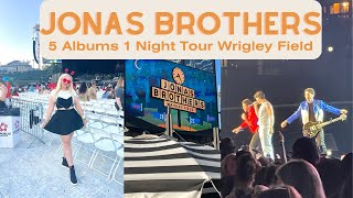 Jonas Brothers 5 Albums 1 Night Tour FLOOR SEATS! / Wrigley Field