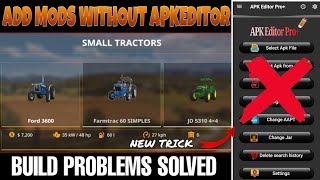 How to add mods without apk editor || Build problem solved screenshot 2