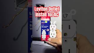 #leviton #outlet #install #electrical #ac