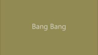 Bang Bang in original French version! chords