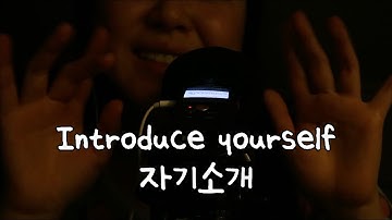 How to Introduce yourself in Korean | Simple Self Introduction Expressions | Korean ASMR